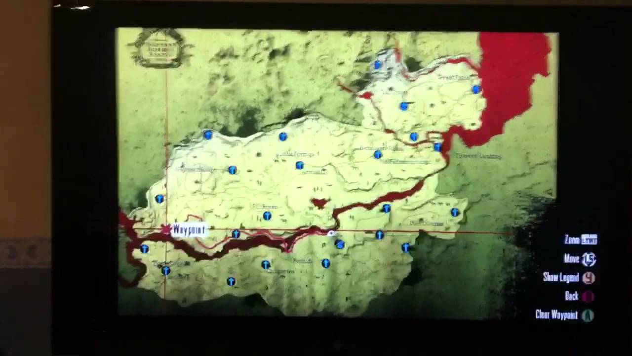 Red Dead Redemption - Undead Nightmare - Treasure Locations 