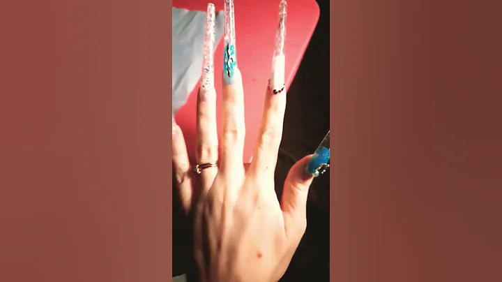 #crackedicenails 5XL coffin full cover nails @ENai...