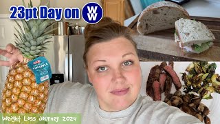 23 POINT DAY on Weight Watchers! Realistic Day In My Life | What I Eat On WW for WEIGHT LOSS