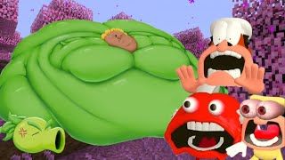 Plants Vs Zombies Pizza Tower Screaming Meme React