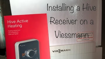 How to Install a Hive Active Heating Receiver on a Viessmann Vitodens 100 Combi Boiler