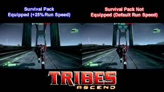 Tribes: Ascend - Survival Pack Overview & Comparison