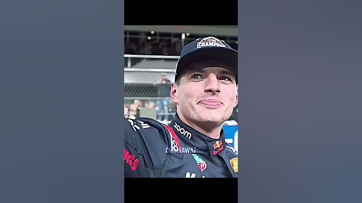 Max Verstappen is a 4 Time World Champion
