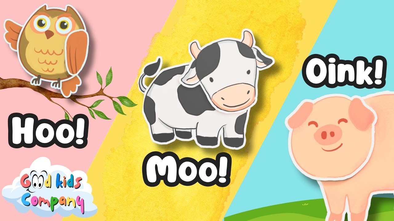 Animal Sounds Song: Learn Animal Sounds for Kids by Good Kids Company Animal Sounds Song: Learn Animal Sounds for Kids by Good Kids Company