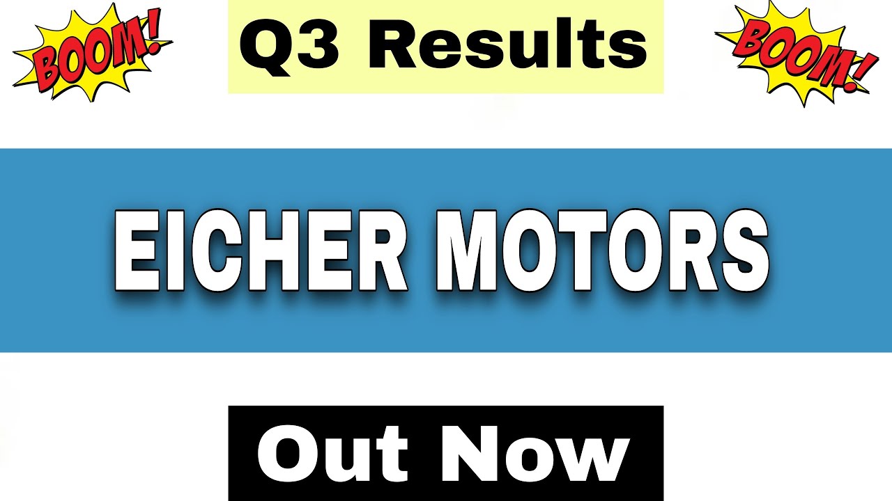Eicher Motors Q3 Results 2026 | Eicher Motors Results Today | Eicher Motors Share Latest News |