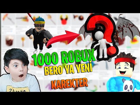 Bero Ya 1000 Robux ile Yeni Karekter Yaptık..  NiKO ile Roblox