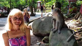 Отпуск на Бали 2018. День девятый, часть 2!  Лес обезьян...