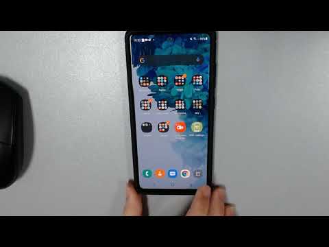 Always On Display konfiguracja i prezentacja config and review SAMSUNG GALAXY S20 FE 5G