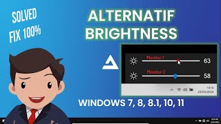 Cara menampilkan Brightness yang tidak ada di Windows 7, 8, 8.1, 10, 11