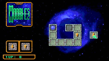 AMIGA MARBLES MARBLES Ola Zandelin AGA PLAY OTHE ATTRACT MODE CD Mad About Marbles TFC Software 2000