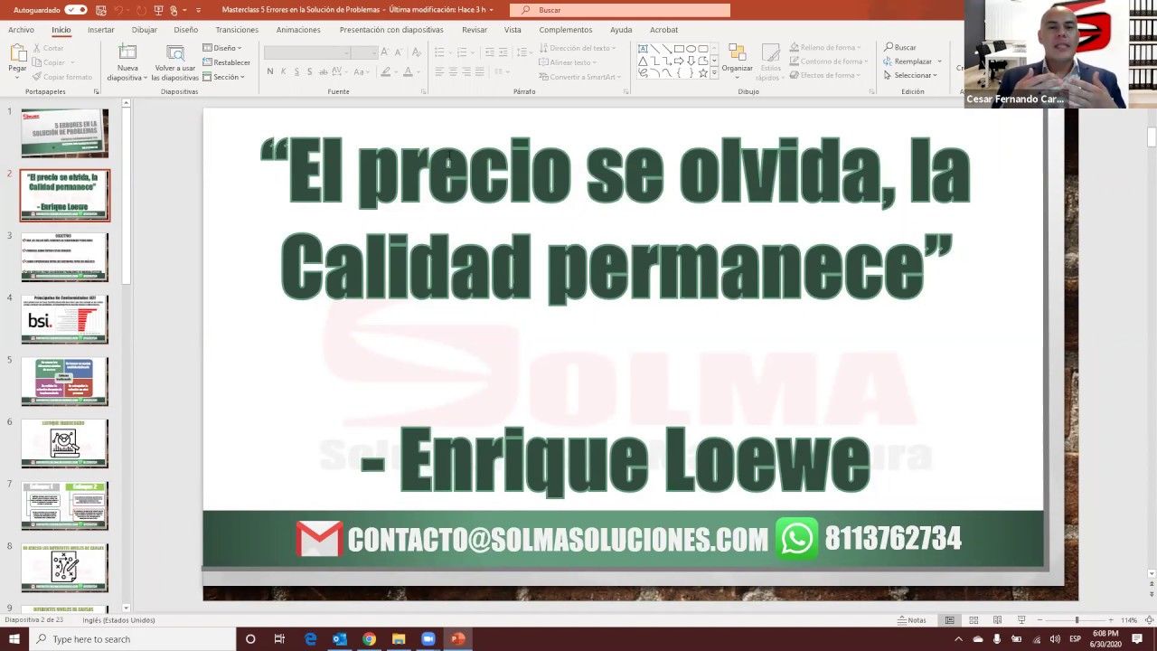 Solucion de Problemas Análisis de Causa Raíz