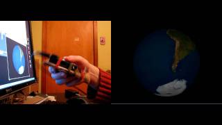 Accelerometer and Compass Globe Demo