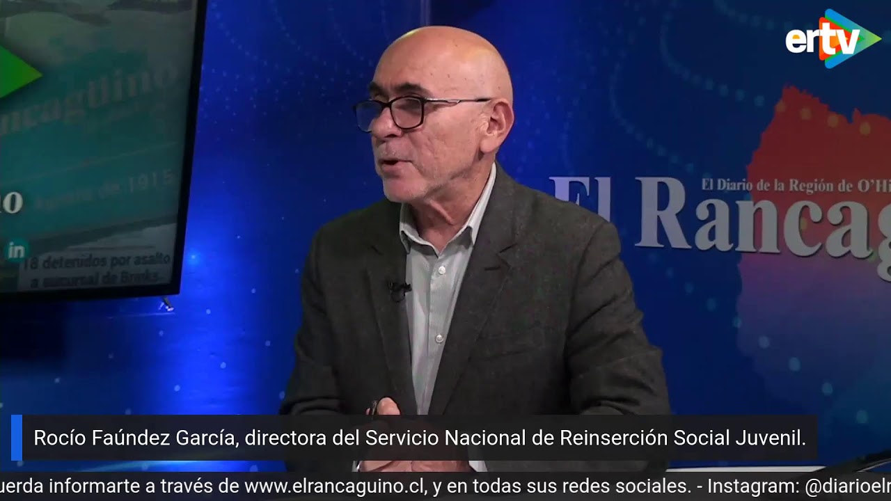 EN VIVO…Rocío Faúndez García, directora del Servicio Nacional de Reinserción Social Juvenil.