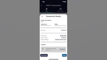Print Receipt/ Invoice