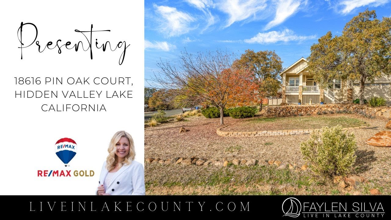 18616 Pin Oak Court, Hidden Valley Lake Home For Sale Lake County, CA