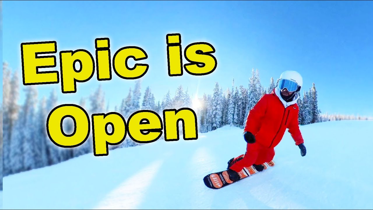 Keystone Opening Day Conditions and Ski Run YouTube