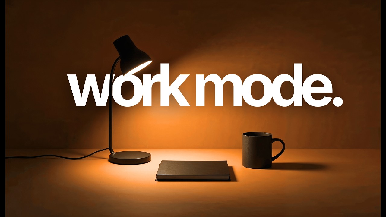 Work Mode | Focus Music for Long Work Sessions (Playlist)