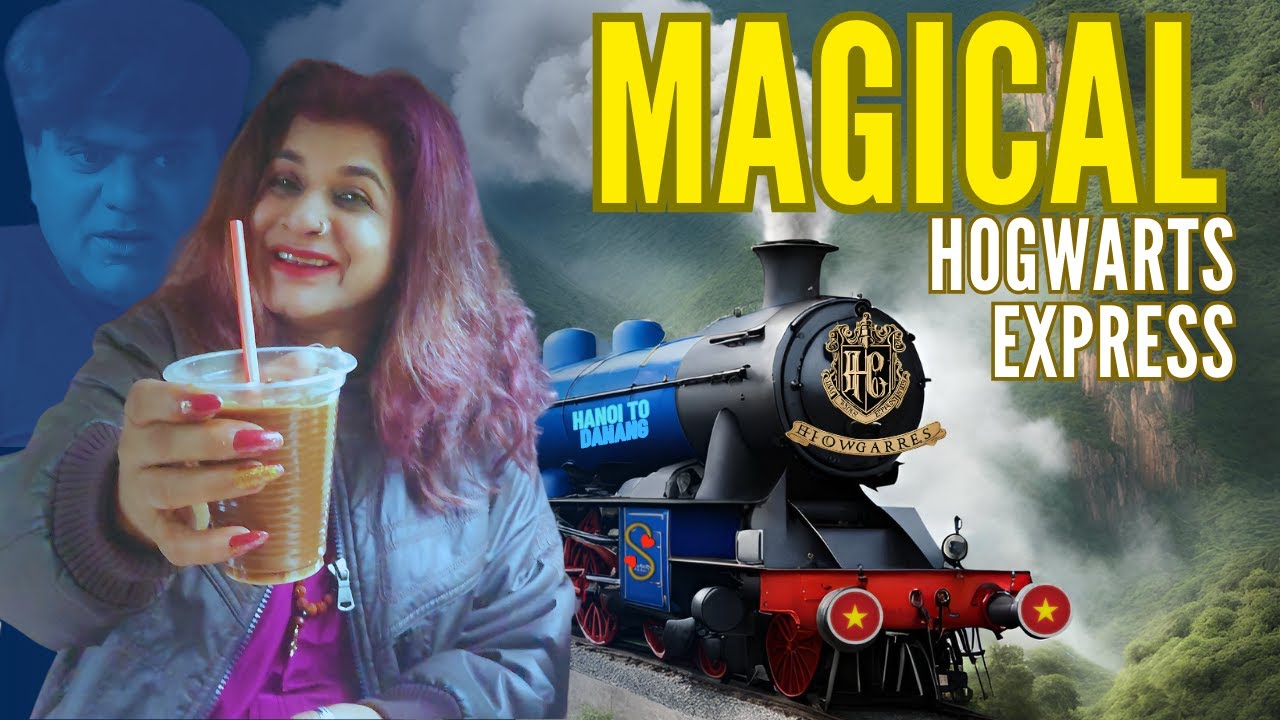 Hanoi to Danang By Train (Magical Hogwarts Express 9 3/4 Platform), VIETNAM TRAVEL