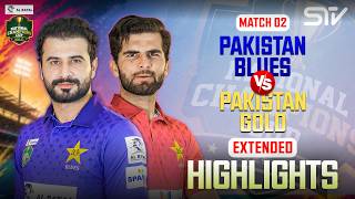 Full Match Highlights | Pakistan Blues v Pakistan Gold | M 02 | National Champions Cup 2026 | NA1T screenshot 5