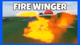 How to get FIRE WINGER in REALM OF THE TREVOR GIANTS Roblox [ its a little humid here badge ]