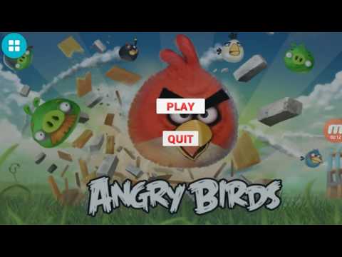 Game Angry Bird using MagicaVoxel and Unity