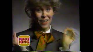 1986 Burger King Easy Winner Cup Game TV Commercial