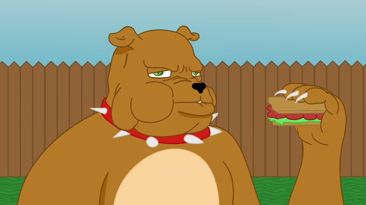 dog eating!