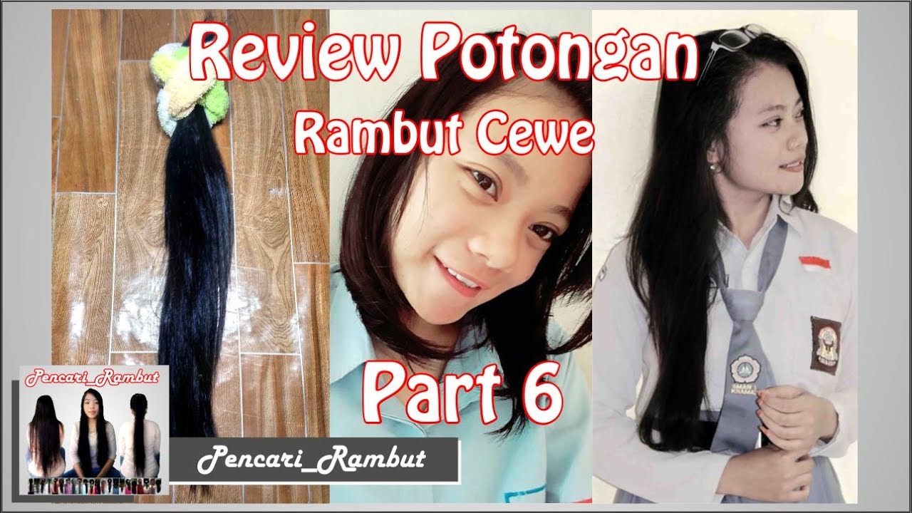 Review Potongan Rambut Cewe Part 6 Anak SMA YouTube