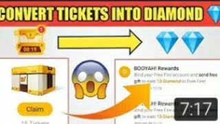 How to convert booyah app ticket into free fire diamond/must to watch the video screenshot 4