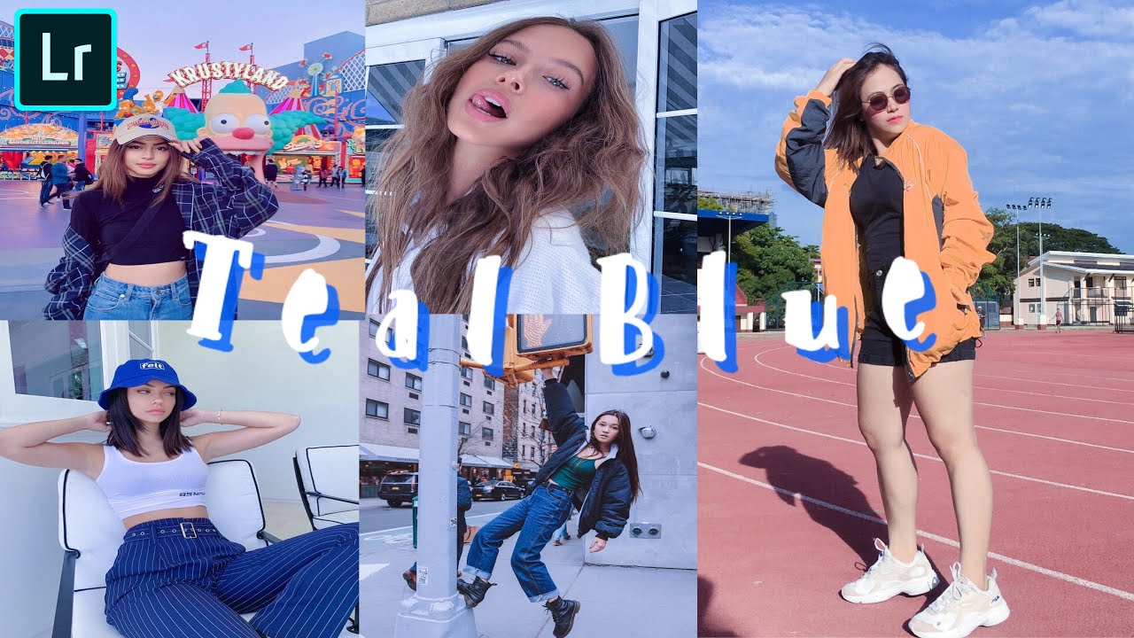 HOW TO EDIT A TEAL BLUE PRESET LIGHTROOM MOBILE FOR FREE |zieeyu preset 2020|