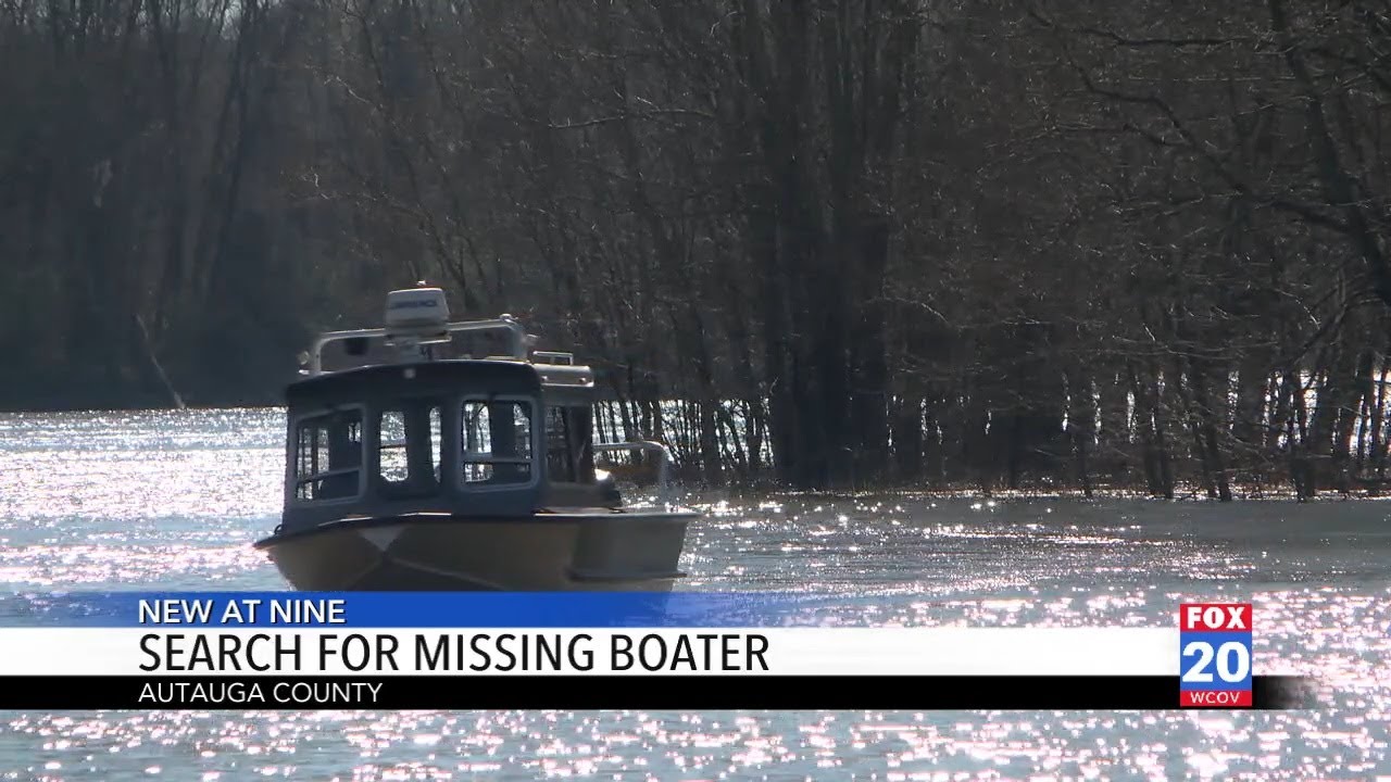 Alabama River search underway for missing boater from Wetumpka