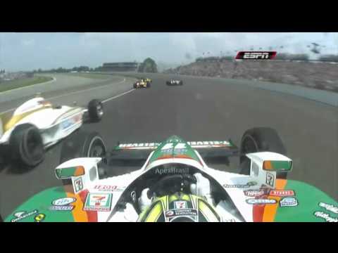 Tony Kanaan incredible start on board - Indy 500 2010