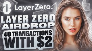  Layer Zero Airdrop - 40 Transactions With Only $2  #layerzero #layerzeroairdrop