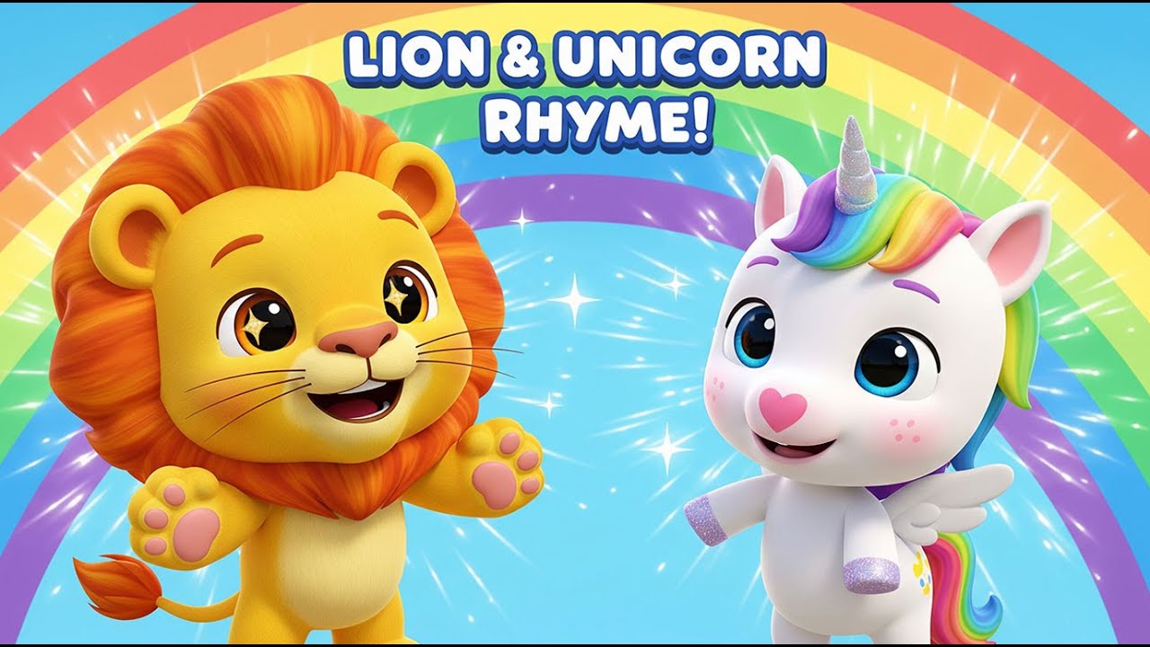 Парад львов и единорогов | Волшебная детская песенка и фантастическое стихотворение для детей
