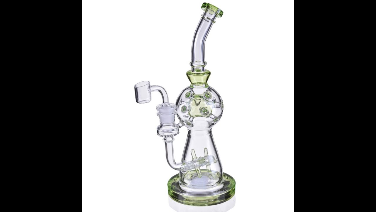 SMOKE PROPELLER DAB RIG - 12" DUAL SPINNING PROPELLER PERC TO SWISS FABERGE EGG PERC DAB RIG REVIEW