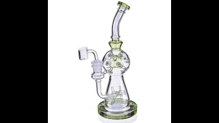 SMOKE PROPELLER DAB RIG - 12" DUAL SPINNING PROPELLER PERC TO SWISS FABERGE EGG PERC DAB RIG REVIEW