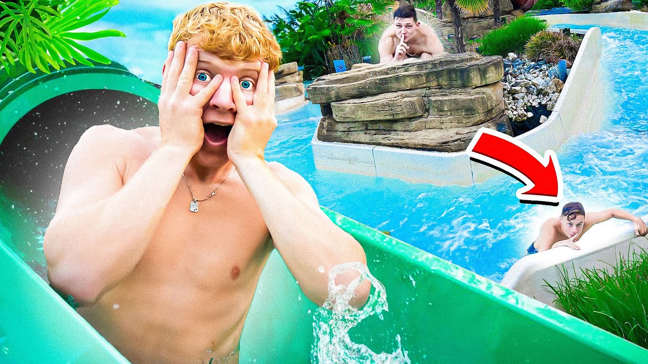 Verstoppertje In Gesloten Zwembad!