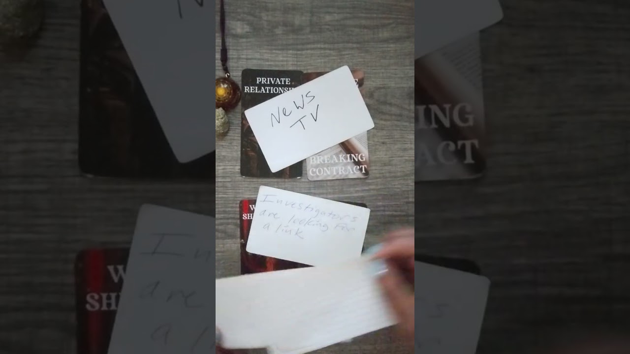 #tarot  Bonnie & Clyde are Related. News TV 