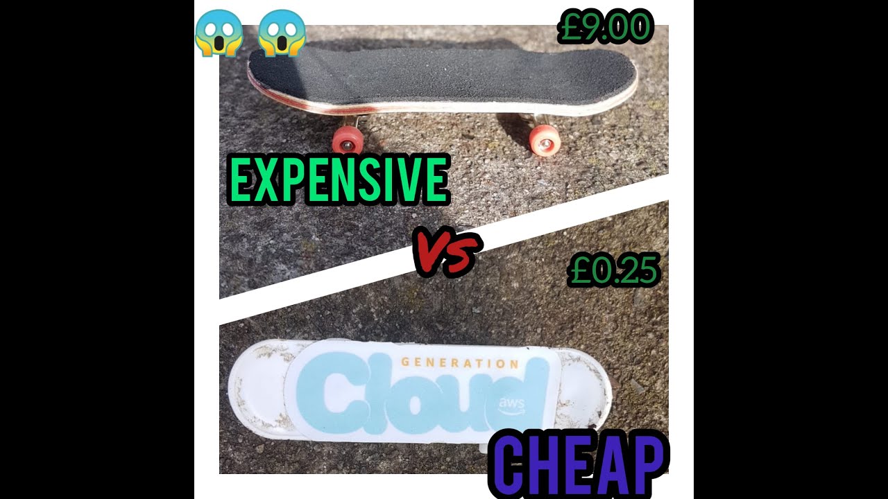 CHEAP VS EXPENSIVE FINGERBOARDS YouTube