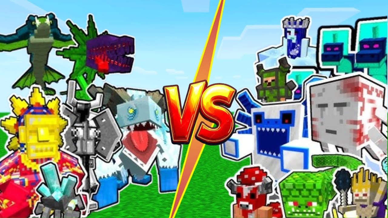 Ultimate Minecraft Mob Battle | All Mobs Fight to Survive! #minecraft # ...
