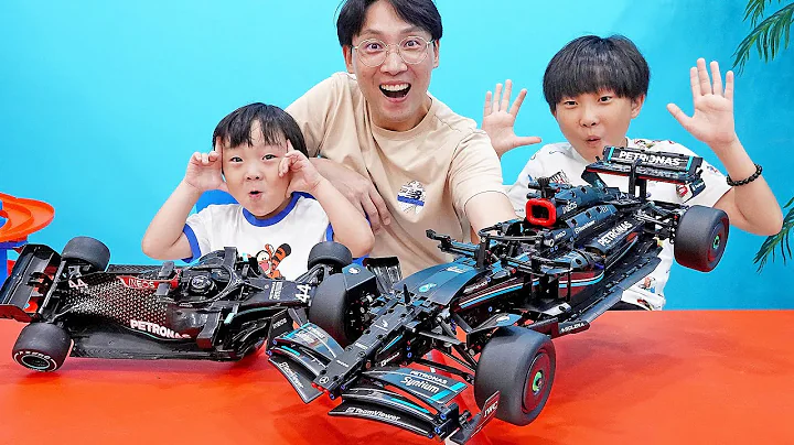 Yejun F1 Car Toy Repair with Lego Technic Assembly Block Toy for Kids