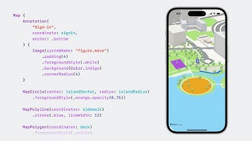 WWDC23: Meet MapKit for SwiftUI | Apple