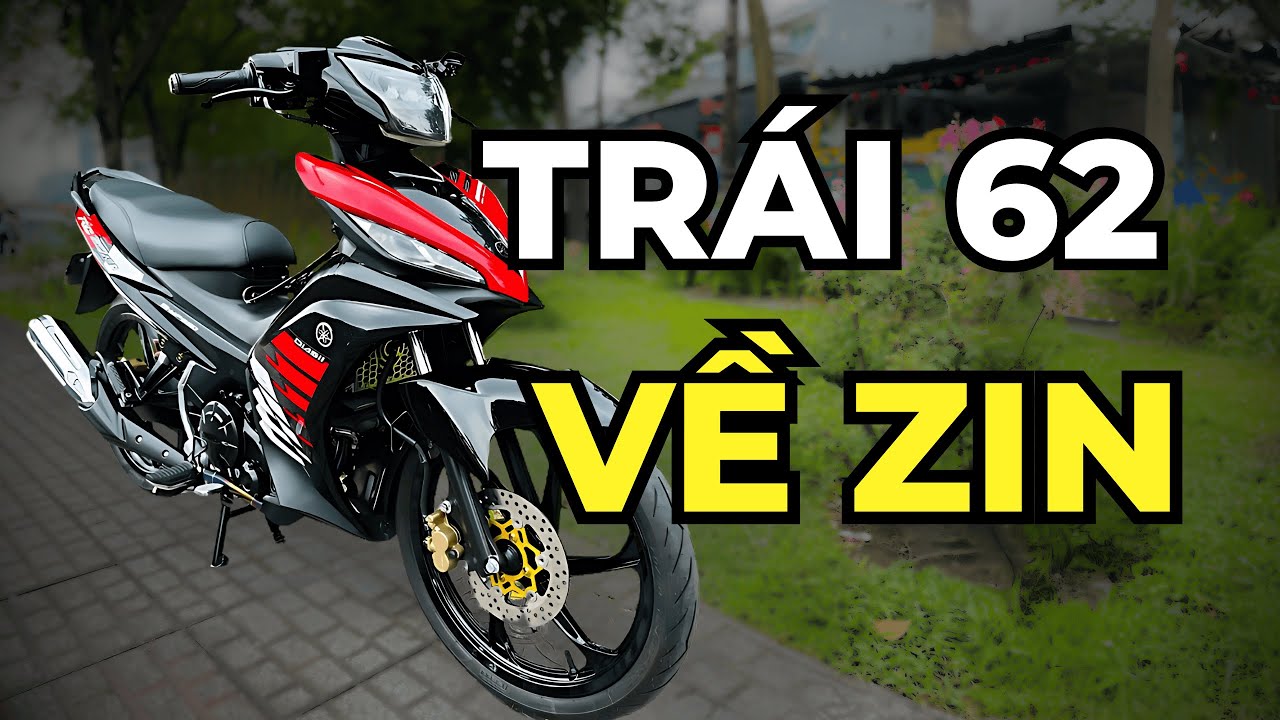 EXCITER 135 TRÁI 62 VỀ ZIN LÊN FI