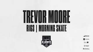 Forward Trevor Moore | R1G3 LA Kings Morning Skate Media Availability