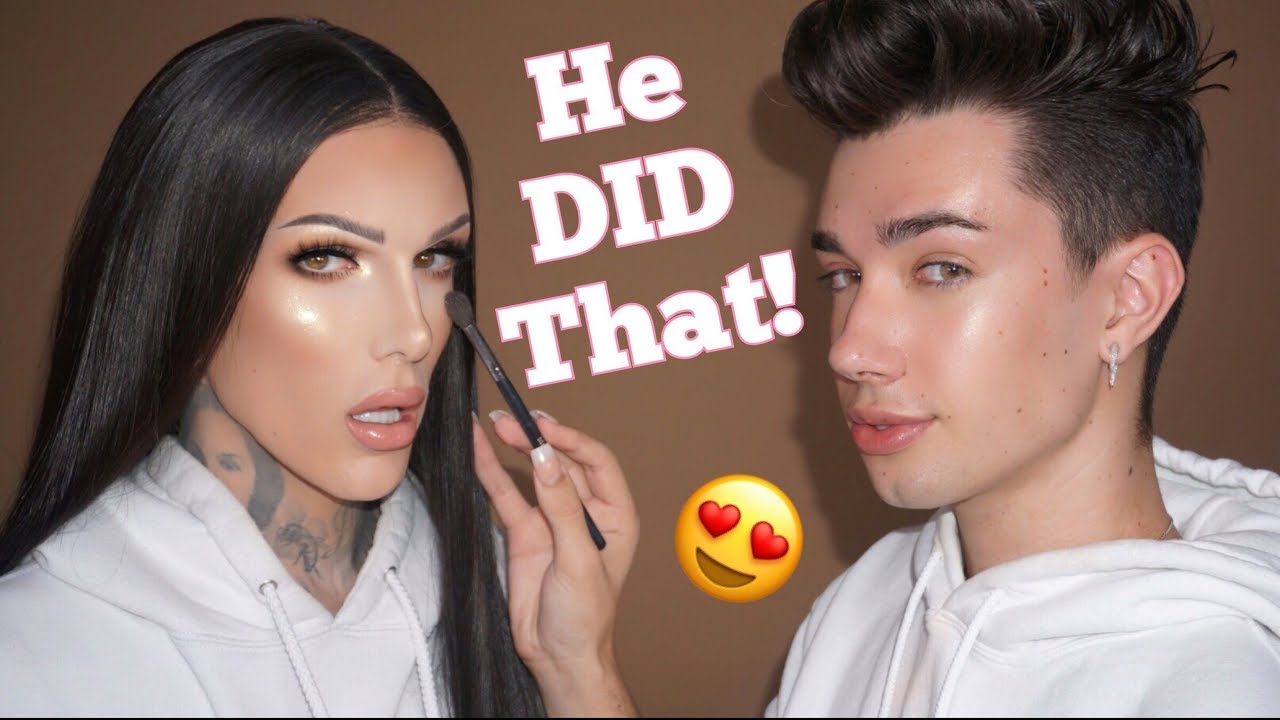 CHARLES DOES MY MAKEUP - YouTube