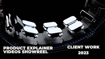 3D Product Explainer Animation Video (Product Visualization Showreel 2023)