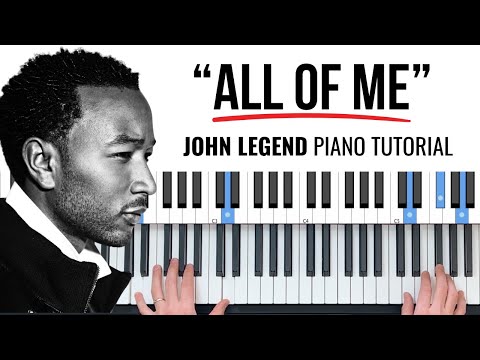 all of you piano tutorial