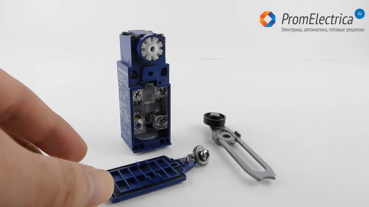 XCKN2145P20 Пластиковый концевой выключатель с роликом регулируемой ...