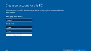 Larsens Windows 10 Guide - Setup Local Account at first login