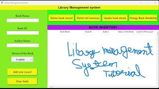 Library Management System Using Python and SQLite | Full Code Walkthrough & Source Code 📚
